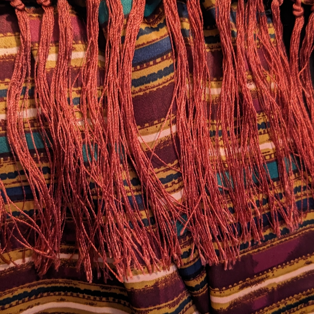 6' Multicolored Scarf, Super Soft
